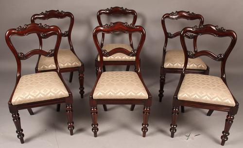 Good Set of  Six Early Victorian Dining Chairs (1 of 1)