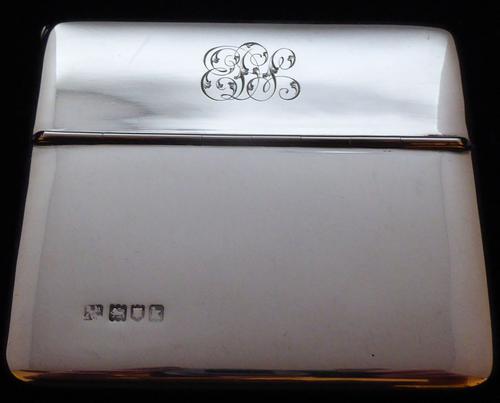 Sampson Mordan Hallmarked Solid Silver Card Case Wallet with Pencil London 1905 (1 of 1) Sampson Mordan Hallmarked Solid Silver Card Case Wallet with Pencil London 1905 (1 of 1)