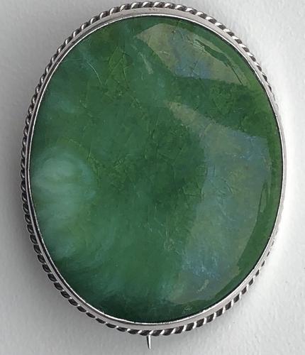 Charles Horner Green Silver Ruskin Brooch, 1918 (1 of 3) Charles Horner Green Silver Ruskin Brooch, 1918 (1 of 3)