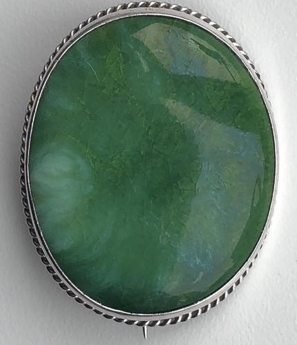 Charles Horner Green Silver Ruskin Brooch, 1918 (1 of 3)