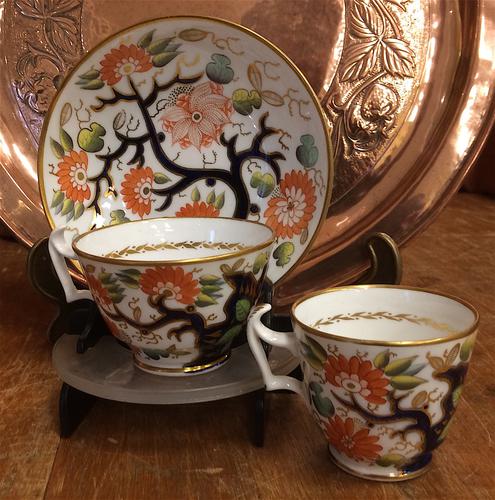 New Hall Pattern 1153 Trio C.1815-1820 (1 of 1) New Hall Pattern 1153 Trio C.1815-1820 (1 of 1)