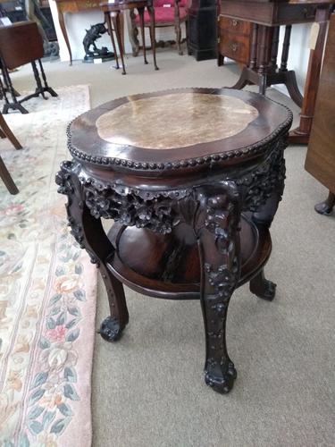 Chinese Hardwood Jardiniere (1 of 8) Chinese Hardwood Jardiniere (1 of 8)