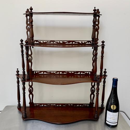 Freestanding or Hanging Shelves in Mahogany (1 of 1) Freestanding or Hanging Shelves in Mahogany (1 of 1)