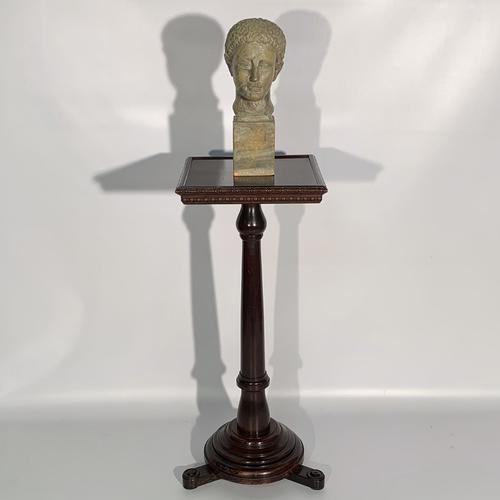 Regency Mahogany Column Torchiere Stand (1 of 6) Regency Mahogany Column Torchiere Stand (1 of 6)