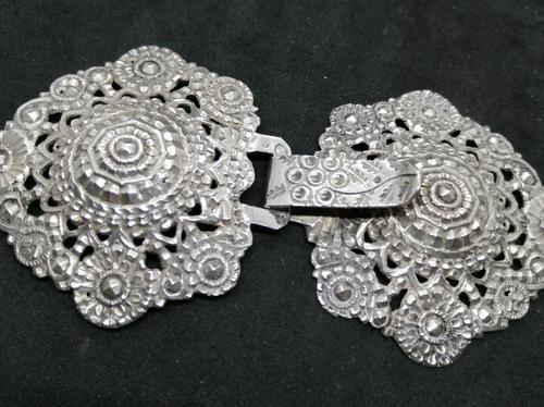 French Silver Buckle (1 of 4) French Silver Buckle (1 of 4)