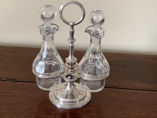 Christofle Oil & Vinegar Condiment Set (1 of 5) Christofle Oil & Vinegar Condiment Set (1 of 5)