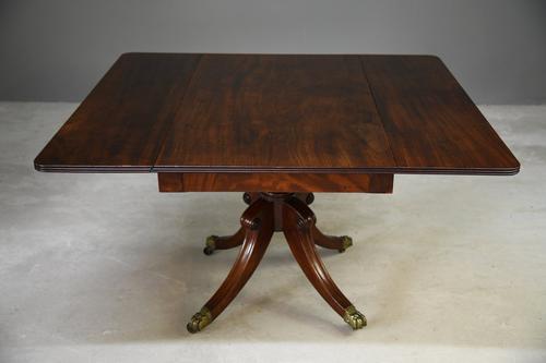 Mahogany Drop Leaf Dining Table (1 of 13)