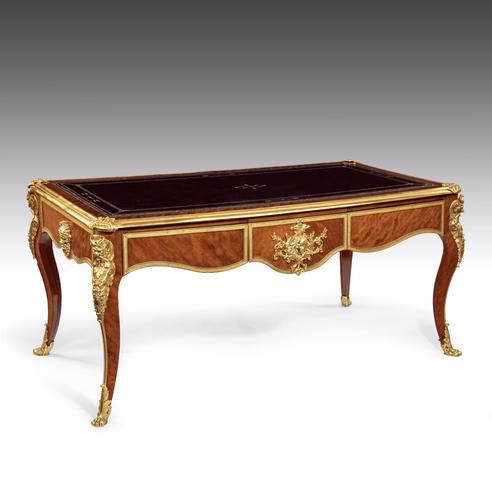 Exquisite 19th Century Kingwood Bureau Plat with Provenance (1 of 1) Exquisite 19th Century Kingwood Bureau Plat with Provenance (1 of 1)