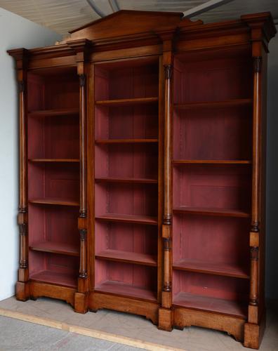 Victorian Mahogany Open Bookcase (1 of 2) Victorian Mahogany Open Bookcase (1 of 2)
