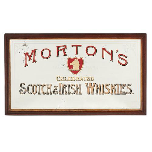 Scottish Victorian Pub Mirror for Mortons Whiskies (1 of 17)