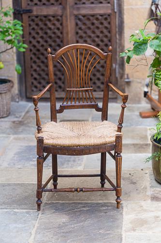 Small Ash & Elm Armchair c.1910 (1 of 10)