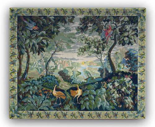 19th Century Needlework Tapestry (1 of 2) 19th Century Needlework Tapestry (1 of 2)