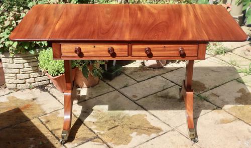 Solid Mahogany 1820s End Support Sofa Table in Excellent Condition (1 of 7) Solid Mahogany 1820s End Support Sofa Table in Excellent Condition (1 of 7)