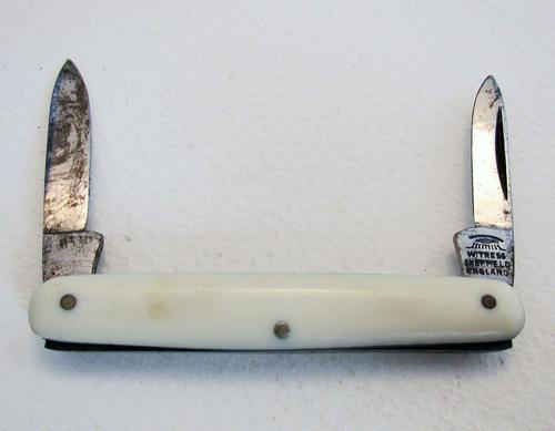 Antique Victorian 'Eye' Witness Sheffield Double Folding Pocket Quill Cutter Pen Fruit Knife Penknife Pencil Sharpener C.1890 (1 of 8) Antique Victorian 'Eye' Witness Sheffield Double Folding Pocket Quill Cutter Pen Fruit Knife Penknife Pencil Sharpener C.1890 (1 of 8)