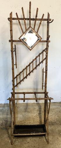 Antique Bamboo Hall Coat Stand (1 of 4)