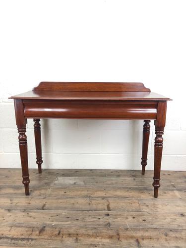 Antique Victorian Mahogany Console Table (1 of 11)