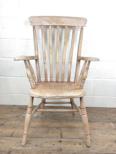 Antique 19th Century Ash & Elm Windsor Armchair (1 of 12)