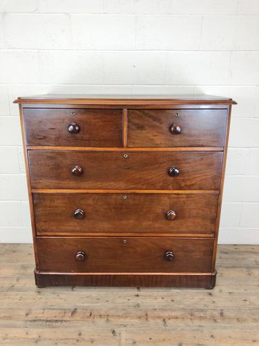 Large Victorian Mahogany Chest of Drawers (1 of 12)