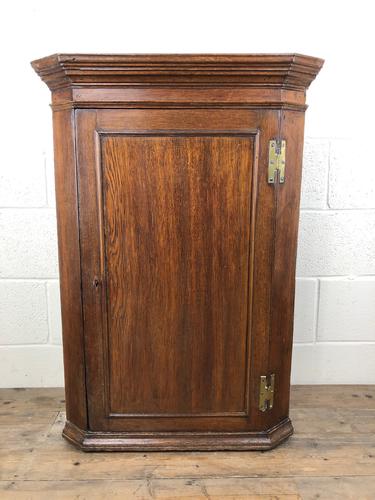 19th Century Antique Oak Corner Cupboard (1 of 6) 19th Century Antique Oak Corner Cupboard (1 of 6)