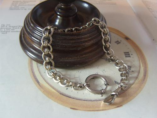Antique Pocket Watch Chain 1890s 