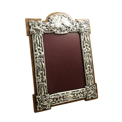 Antique Art Nouveau Sterling Silver 12" Photo Frame 1904 - Birds (1 of 9) Antique Art Nouveau Sterling Silver 12" Photo Frame 1904 - Birds (1 of 9)