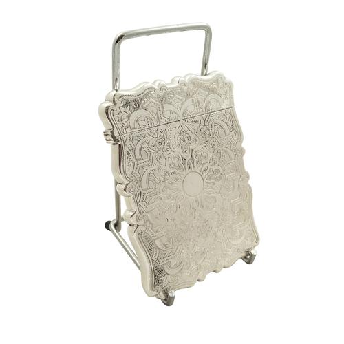 Antique Victorian Sterling Silver Card Case 1870 (1 of 9) Antique Victorian Sterling Silver Card Case 1870 (1 of 9)