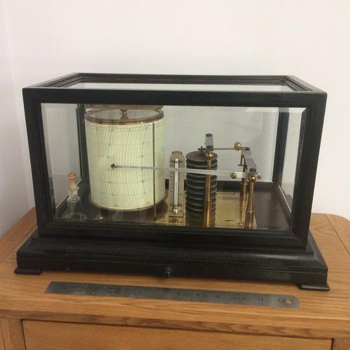 Large Barograph Thomas Armstrong & Bro, England c.1925 (1 of 1) Large Barograph Thomas Armstrong & Bro, England c.1925 (1 of 1)