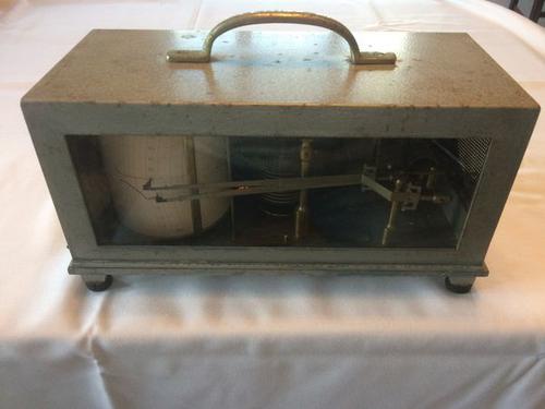 Barograph & Thermograph Combined Instrument by Negretti & Zambra c.1955 England (1 of 9)