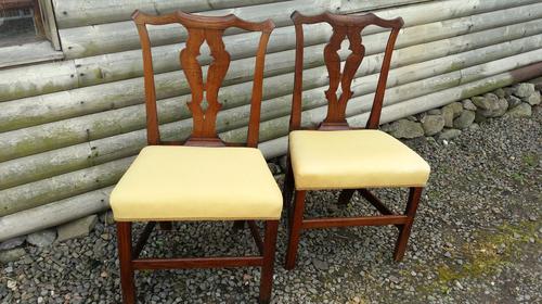 Mahogany Side Chairs c.1770 (1 of 9) Mahogany Side Chairs c.1770 (1 of 9)