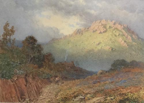 Harry Sutton Palmer ‘Fisherman in a Mountainous Landscape’ (1 of 3) Harry Sutton Palmer ‘Fisherman in a Mountainous Landscape’ (1 of 3)