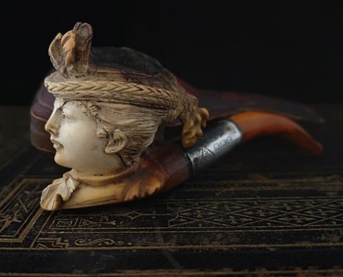 Antique Meerschaum & Amber Pipe, McLardy (1 of 13)