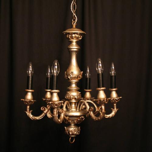 Italian Florentine Silver Chandelier (1 of 10)