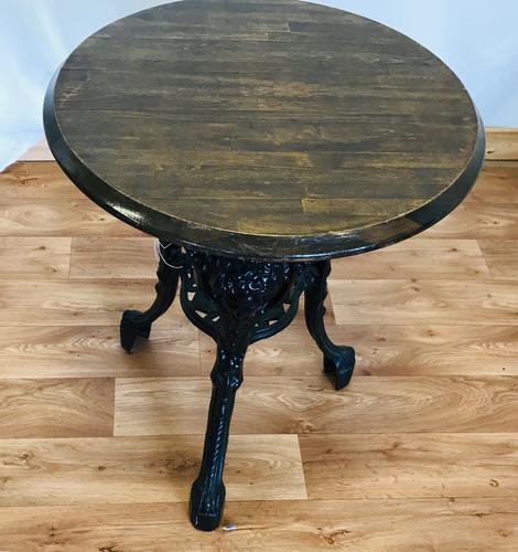 Cast Iron Pub Table (1 of 6) Cast Iron Pub Table (1 of 6)