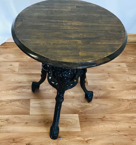 Cast Iron Pub Table (1 of 6)