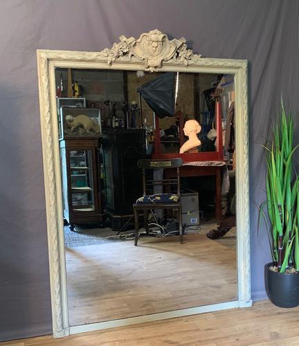 Superb Large French Chateau Painted Mirror (1 of 14) Superb Large French Chateau Painted Mirror (1 of 14)