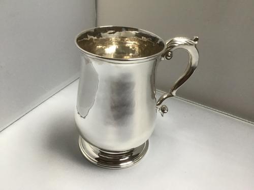 George II Solid Silver Mug / Tankard (1 of 7)