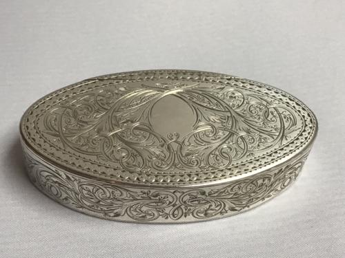 Georgian Solid Silver Snuff Box (1 of 7)