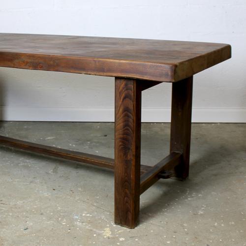 Reclaimed Elm Refectory Table (1 of 4) Reclaimed Elm Refectory Table (1 of 4)