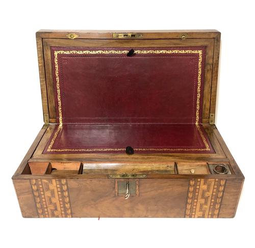 Antique Victorian Tunbridge Ware Writing Slope Box (1 of 17)