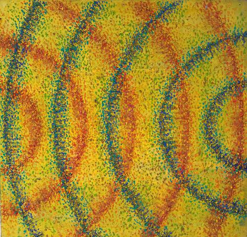 Original Oil on Board 'Competing Waves' by Ken Walch 1927-2018. Signed & Dated 1970 (1 of 1) Original Oil on Board 'Competing Waves' by Ken Walch 1927-2018. Signed & Dated 1970 (1 of 1)