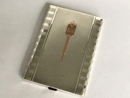 Stylish Art Deco Silver & Gold Compact (1 of 7) Stylish Art Deco Silver & Gold Compact (1 of 7)