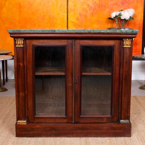 Pier Cabinet Marble Rosewood Glazed Bookcase (1 of 11)