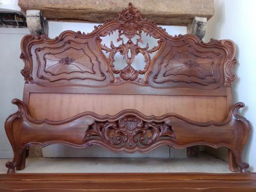 Italian Baroque King Size Bed, Venetian Style (1 of 7)