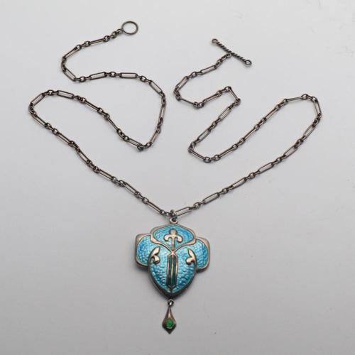 Arts & Crafts Enamel Pendant (1 of 2) Arts & Crafts Enamel Pendant (1 of 2)