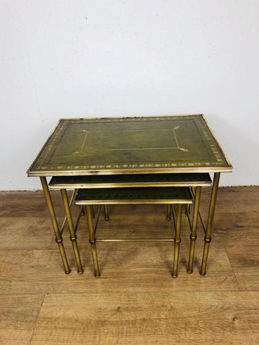 Brass Nest of Tables (1 of 3) Brass Nest of Tables (1 of 3)