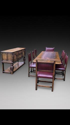 Elizabethan Style Dining Suite by Maples (1 of 9)