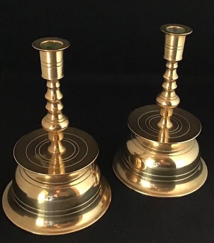 Victorian Brass Candlesticks (1 of 4) Victorian Brass Candlesticks (1 of 4)