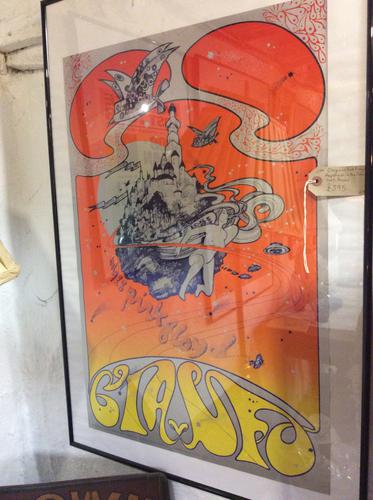 Original July 68 Pink Floyd Poster (1 of 1)