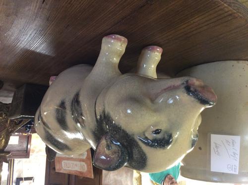 Sarreguemines Majolica Pig (1 of 5) Sarreguemines Majolica Pig (1 of 5)