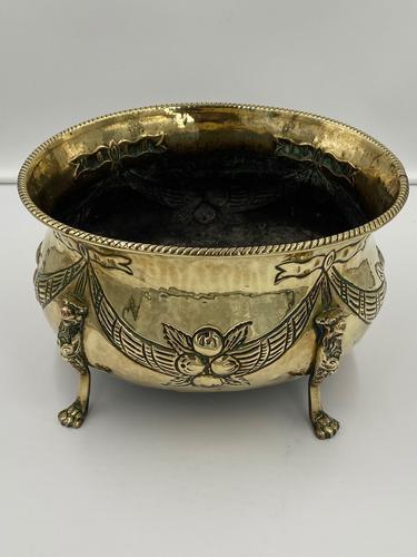 Antique Brass Planter c.1890 (1 of 6)